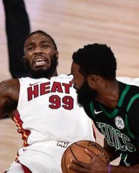  阿德巴约高效发挥热火战胜凯尔特人